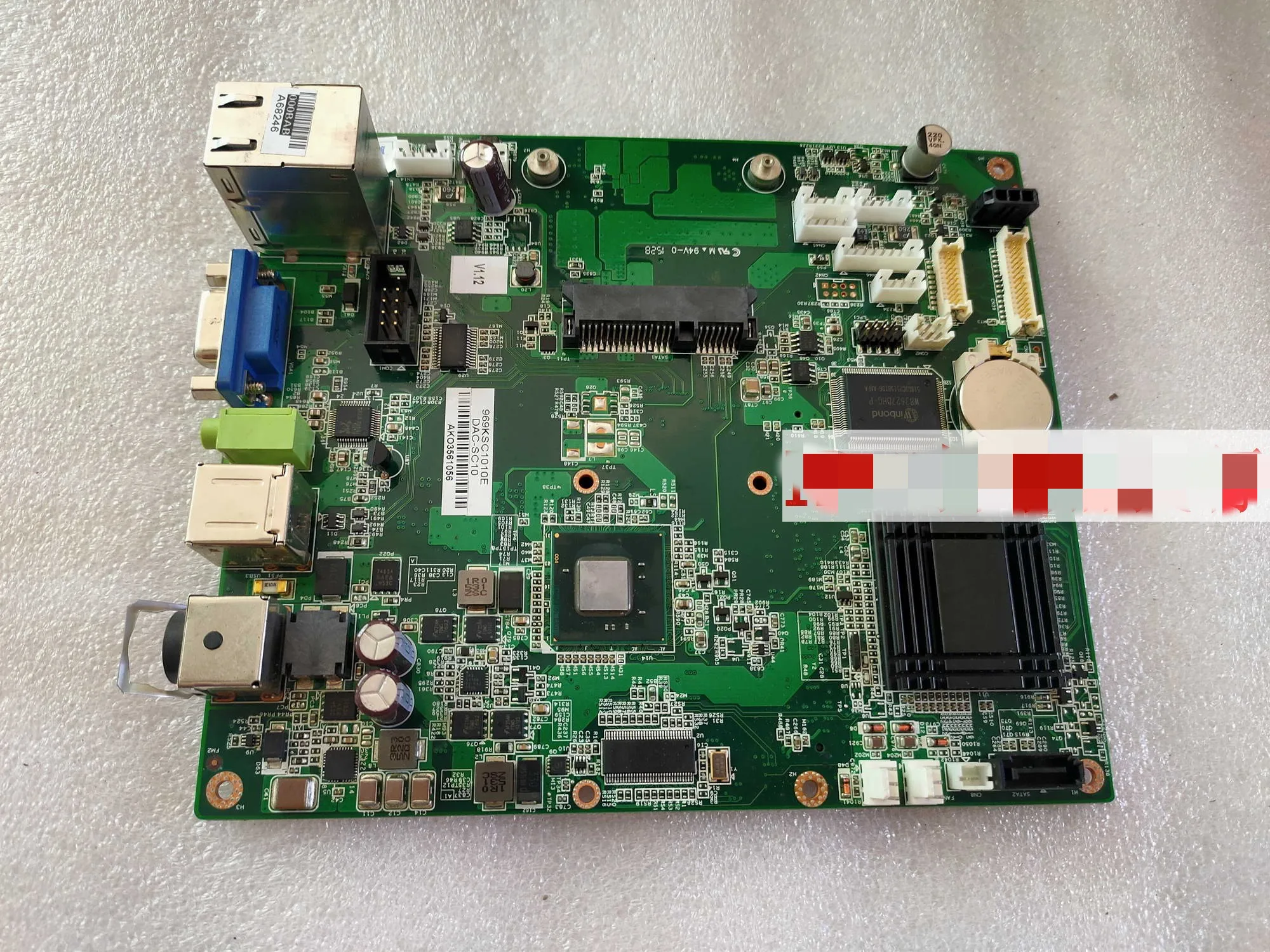 

DAC-SC10 REV.A1, промышленное оборудование для материнской платы, материнская плата