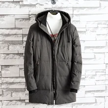 Осень новое Мужское пальто размера плюс средней длины пальто прилива черное пальто