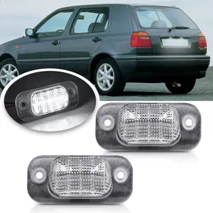 LED Kennzeichenbeleuchtung Leuchte p.f. VW Golf 3 Polo 6N Seat Ibiza  Cordoba D26