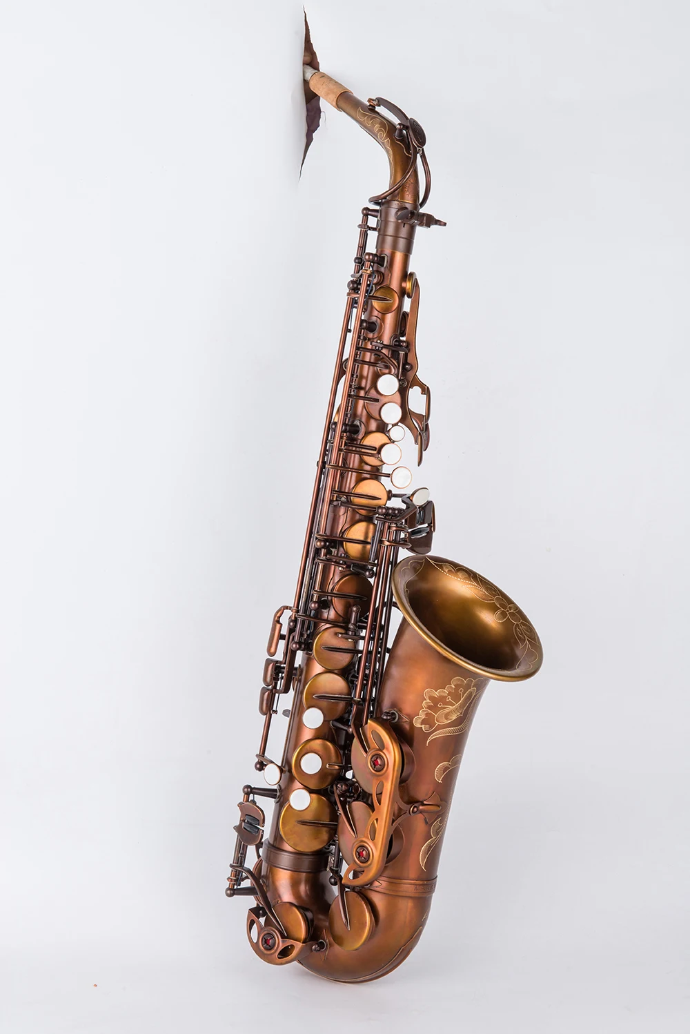 Альт саксофон LAIIMAN Mark VI Eb античный медный альт-саксофон профессиональный игровой духовой инструмент с мундштуком