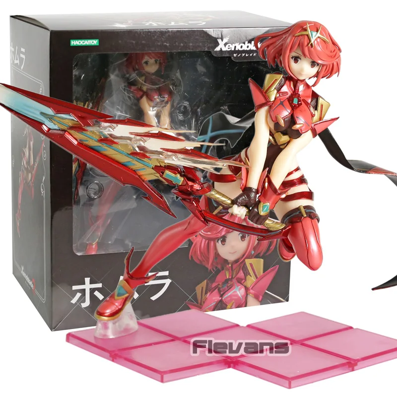 Homura box Xenoblade Chronicles 2 Hikari Mythra/пира хомура ПВХ фигурка Коллекционная модель игрушки - Цвет: Homura box