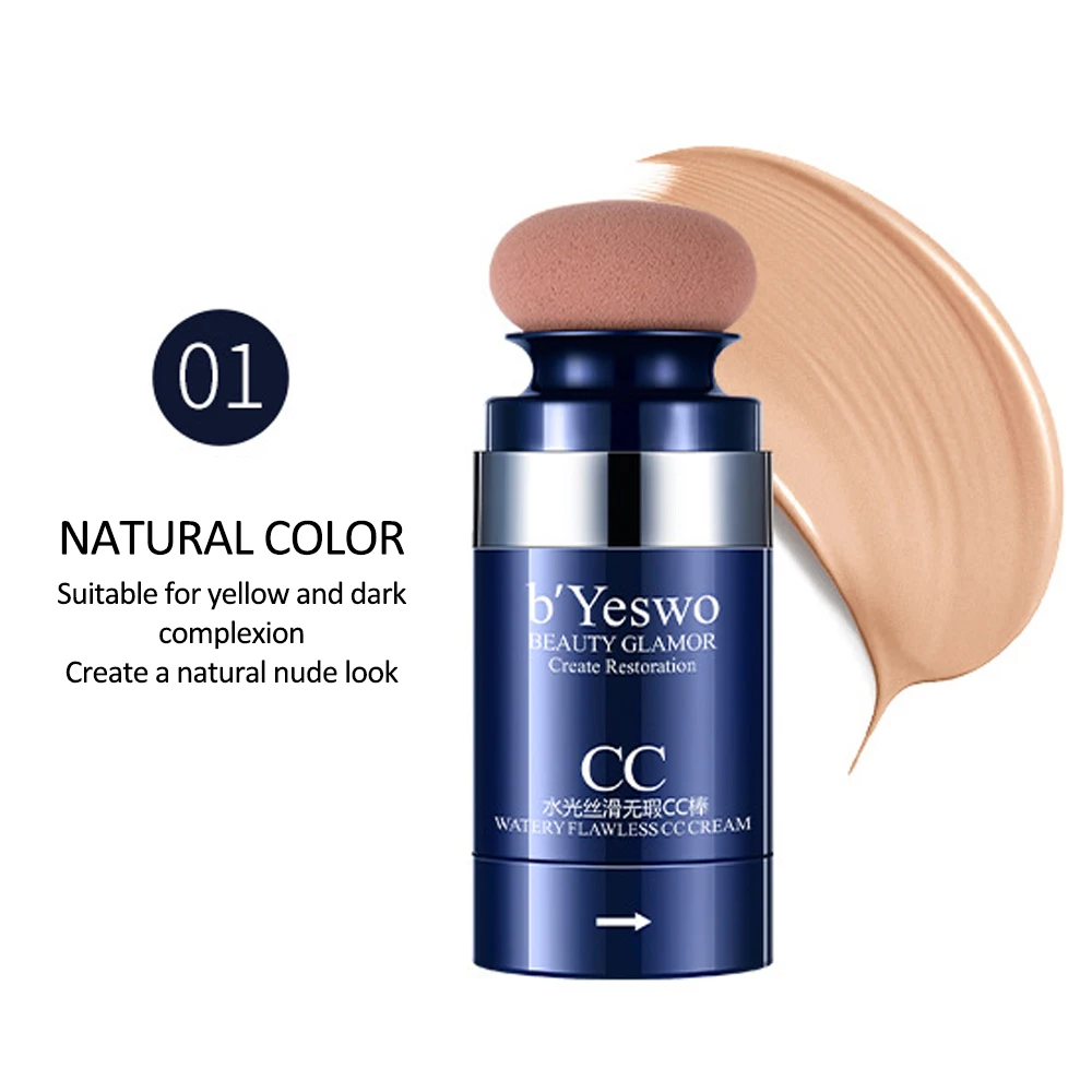 Air Cushion CC Cream bb cream korean makeup cc korean cosmetics cushion foundation cc cream Oil-Control Concealer sunisa TSLM1 - Цвет: Natural Color