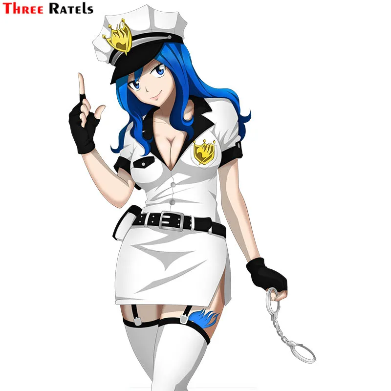 

Униформа офицера «Три Ratels F212», наклейка джувии с хвостом Феи для Iphone12, милая девушка, наклейка, Декор, водонепроницаемая виниловая наклейка