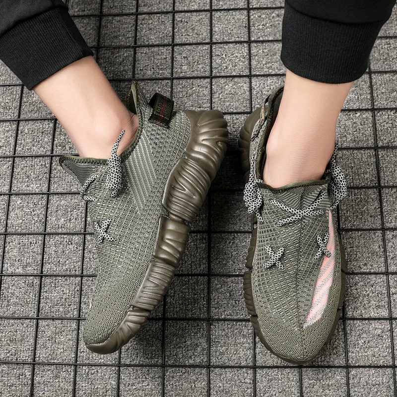 Модные кроссовки оригинальная новая спортивная обувь для мужчин Yeezys air 350 Boost мужские кроссовки для улицы дышащая Спортивная обувь