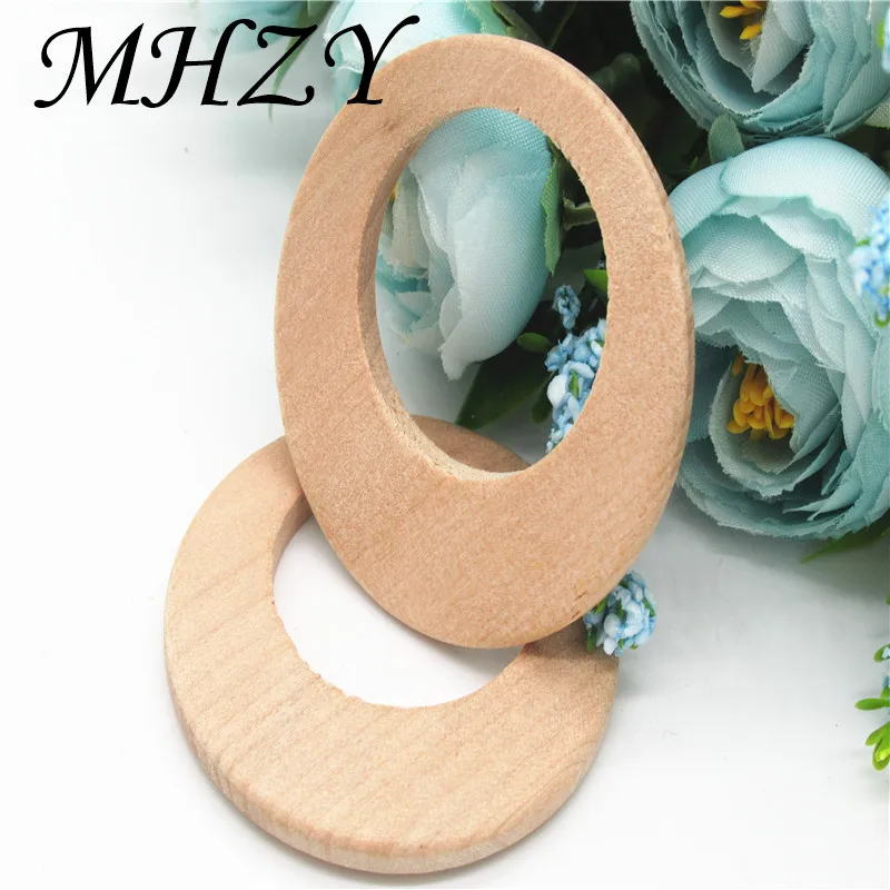 10/20/30 шт 5 см DIY Плетеный абажур из натурального дерева кольцо Carft деревянный без hoel для украшения дома diy ручной работы, MZ38