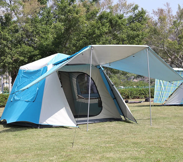 Thickening Waterproof Windproof Moisture-proof UV Protection Automatic With Canopy Carpas De Camping Camping Tent Beach Tent