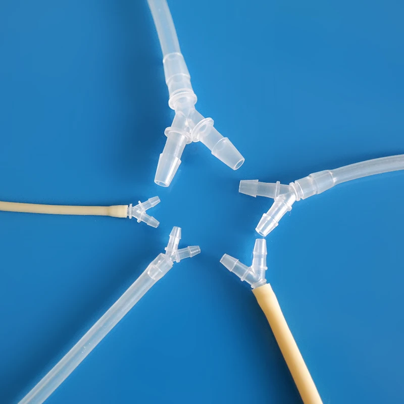 Силиконовые фитинги для труб 3 ходовой соединитель размер ID0.8 6. 4 мм высокое