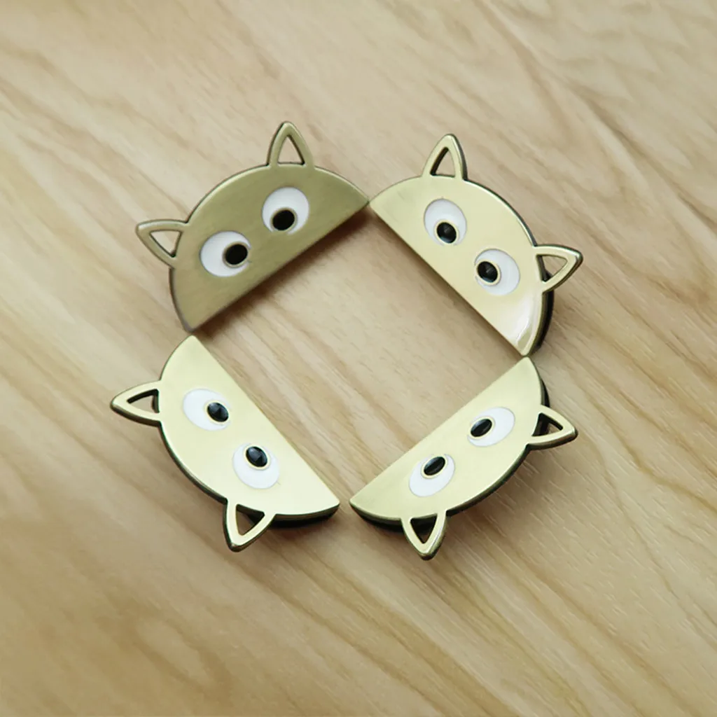4 Пакет Замок Кота мешок с винтом кожевенное ремесло DIY детали сумки
