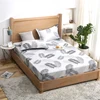 Bed Sheet with Elastic Fitted Sheets Home Decor Single Twin Queen King Double Mattress Protector 150x200 Bed Sheet 2