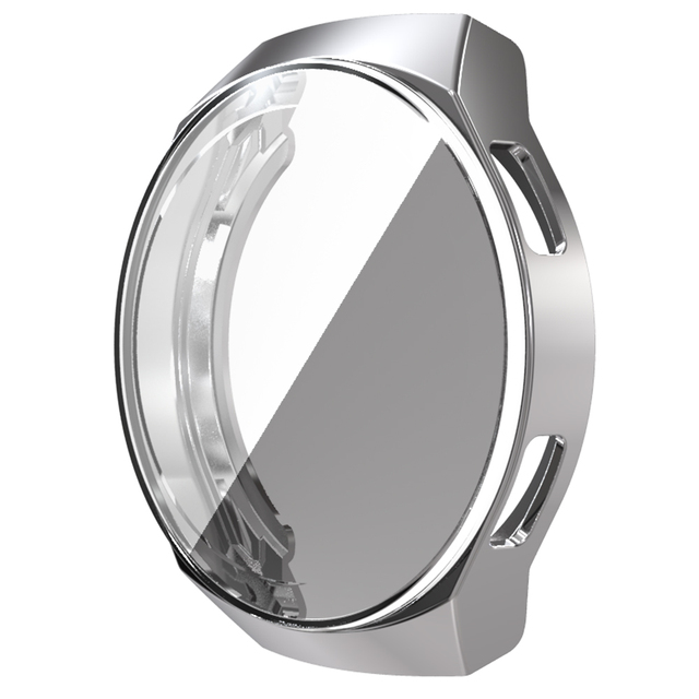 Soft Plating TPU Watch Case Screen Protector Full Cover Protective Case for Watch GT 2e Frame Accessories