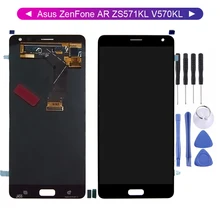 Для 5," Asus Zenfone AR ZS571KL V570KL сенсорный экран дигитайзер сенсор с ЖК-дисплеем панель в сборе+ Инструменты