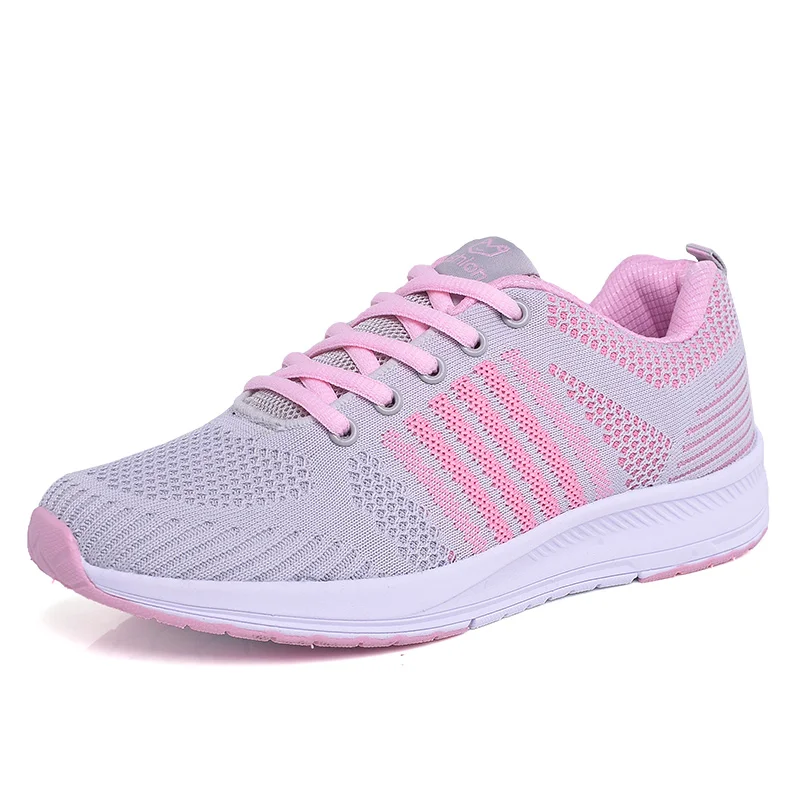 

High Quality Women's Casual Shoes Female Sneaker Woman Jogging Shoes Popular Breathable Antislip Light Flats Sneaker Women