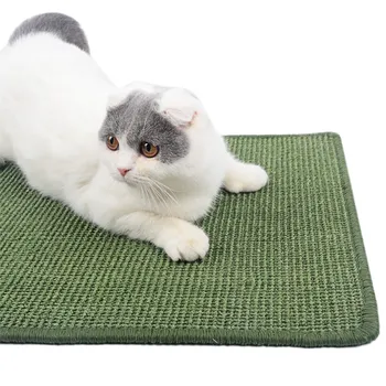 

Sisal Cat Scratcher Board Scratching Post Mat Toy for Catnip Tower Climbing Tree Pad Cooling Litter Mat Lounger Pet