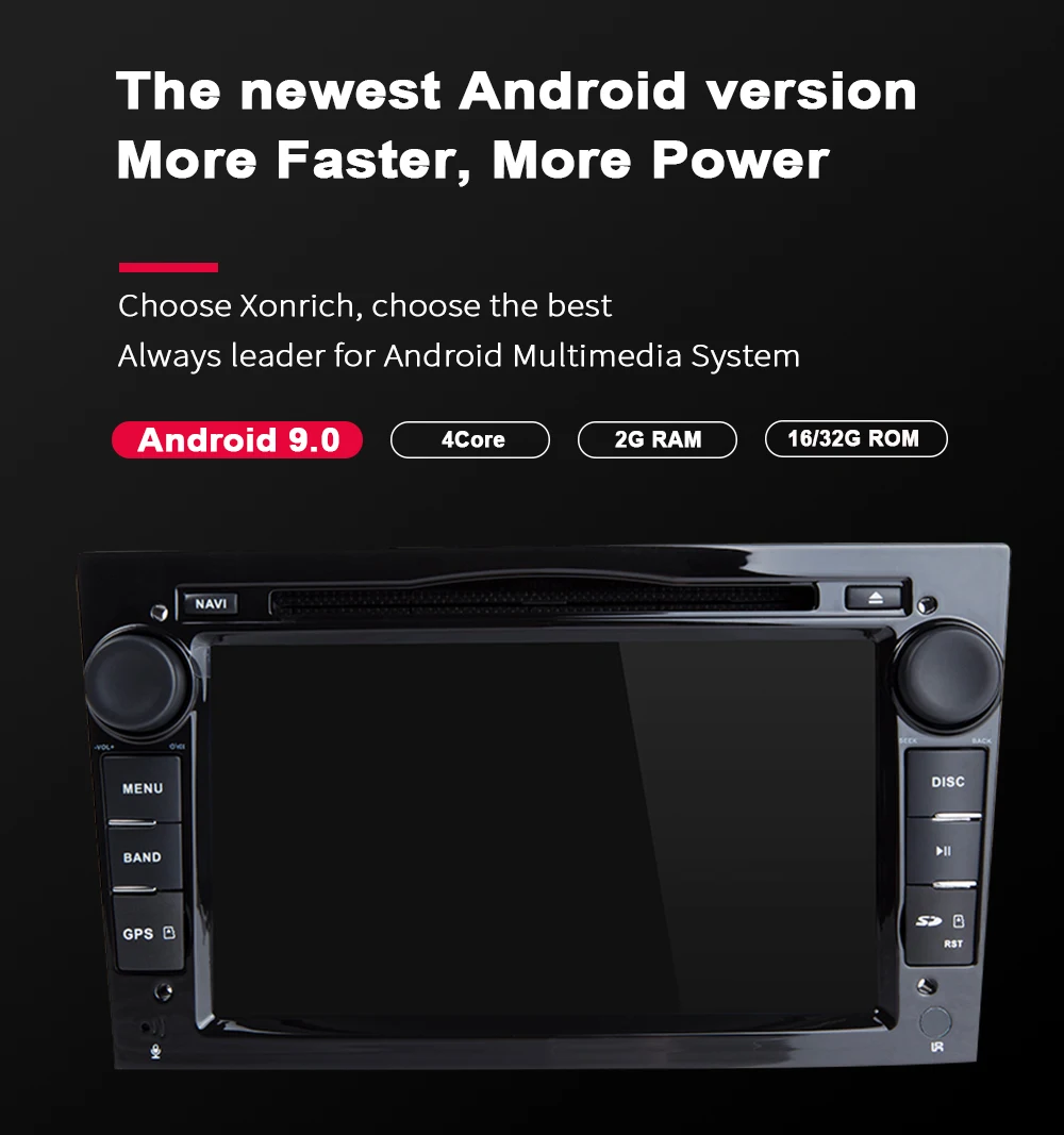 2 Din Android 9,0 автомобильный dvd-плеер для Opel Vectra C Zafira B Corsa D C Astra H G J Meriva Vivaro Мультимедиа gps навигация радио