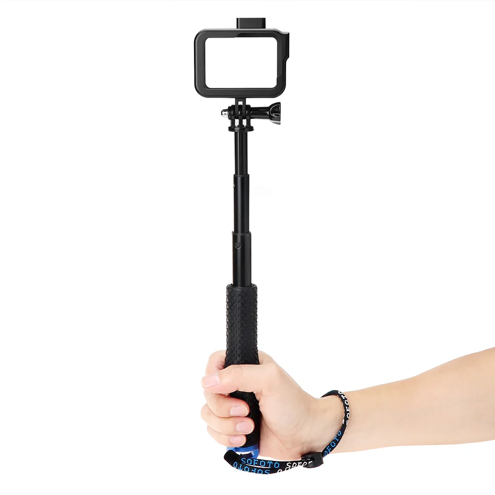 Набор аксессуаров для Gopro 8 Водонепроницаемый чехол защитная рамка для экрана Защитный чехол для GoPro Hero 8 черный набор аксессуаров