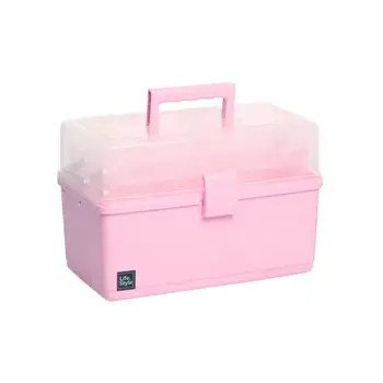 

OUNONA Multi-layer Medical Box Portable First Aid Medicine Case Emergency Storage Box Medicine Storage Container for Home