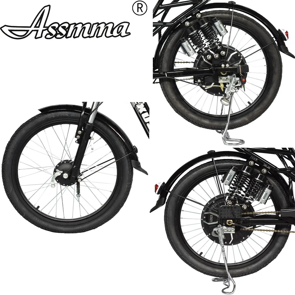 Педаль электрического велосипеда езда или электрическая мощность практический режим транспортировки 2" 48 В 20AH литиевая батарея 400 Вт бесщеточный мотор