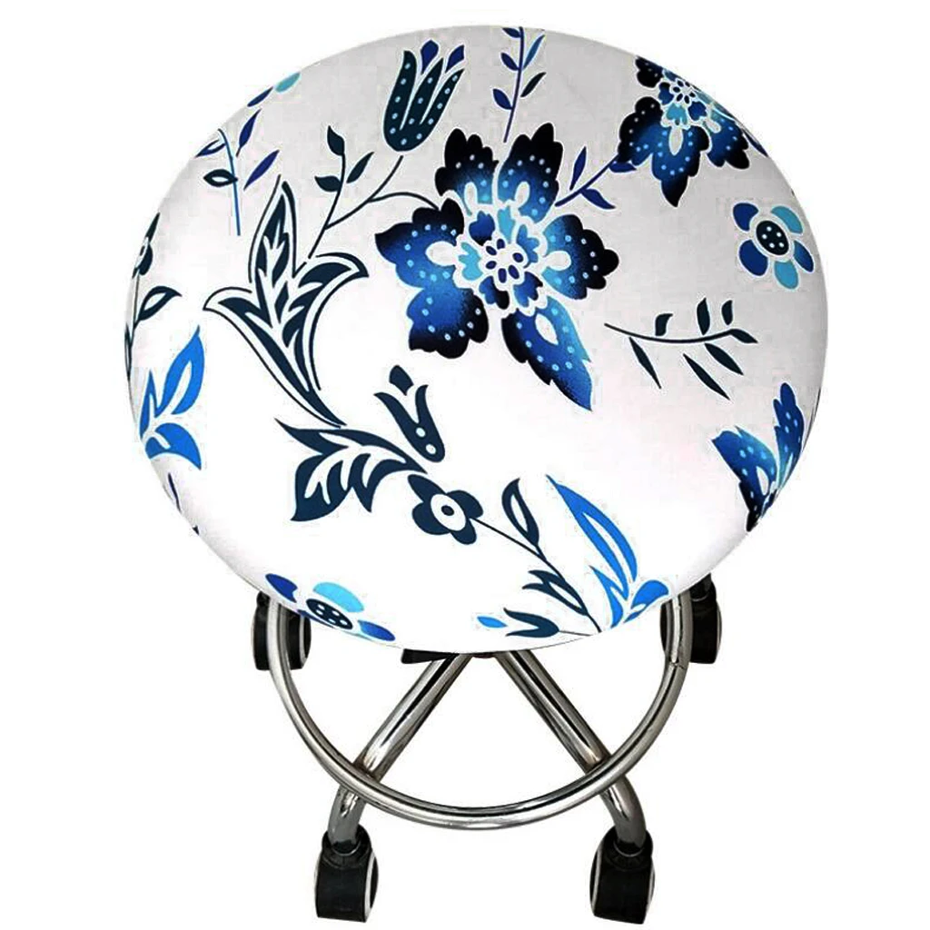 Round Chair Seat Cover Protector Desk Round Lift Chair Seat Sleeve Bar Stool Cover Round Stool Slipcover Bar Stool Cover