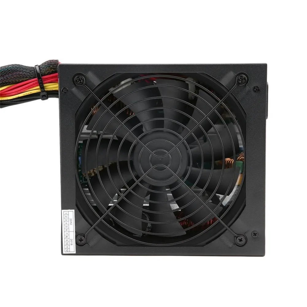 HZTS 1300 Вт источник питания для 6GPU Eth Rig эфириума монета Шахтерская машина с низким уровнем шума охлаждающий вентилятор