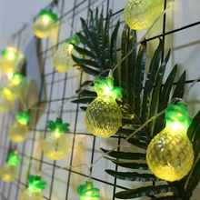 Cute String Lights Twinkly Warm Light Pineapple Garland For Photo LED Chain Outdoor Lighting Hanukkah Decoration Holiday Party Cute String Lights Twinkly Warm Light Pineapple Garland For Photo LED Chain Outdoor Lighting Hanukkah Decoration Holiday Party