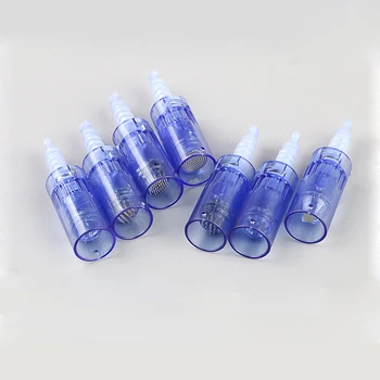 

Bayonet 25pcs Dr.pen Needle Cartridges Tattoo Tips 9/12/24/36/42 nano pin For Ultima A6 Micro Rolling Derma Stamp Therapy