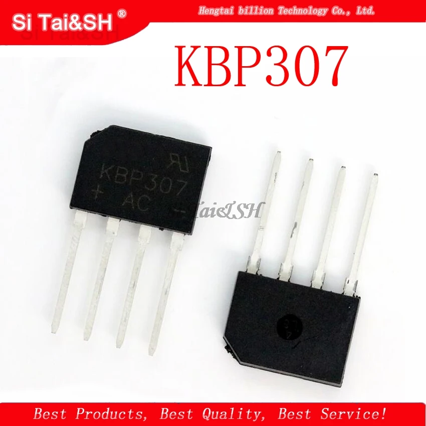 20 шт KBP307 ZIP KBP 307 3A 700 в плоский мост bridg новый оригинальный | Электронные компоненты