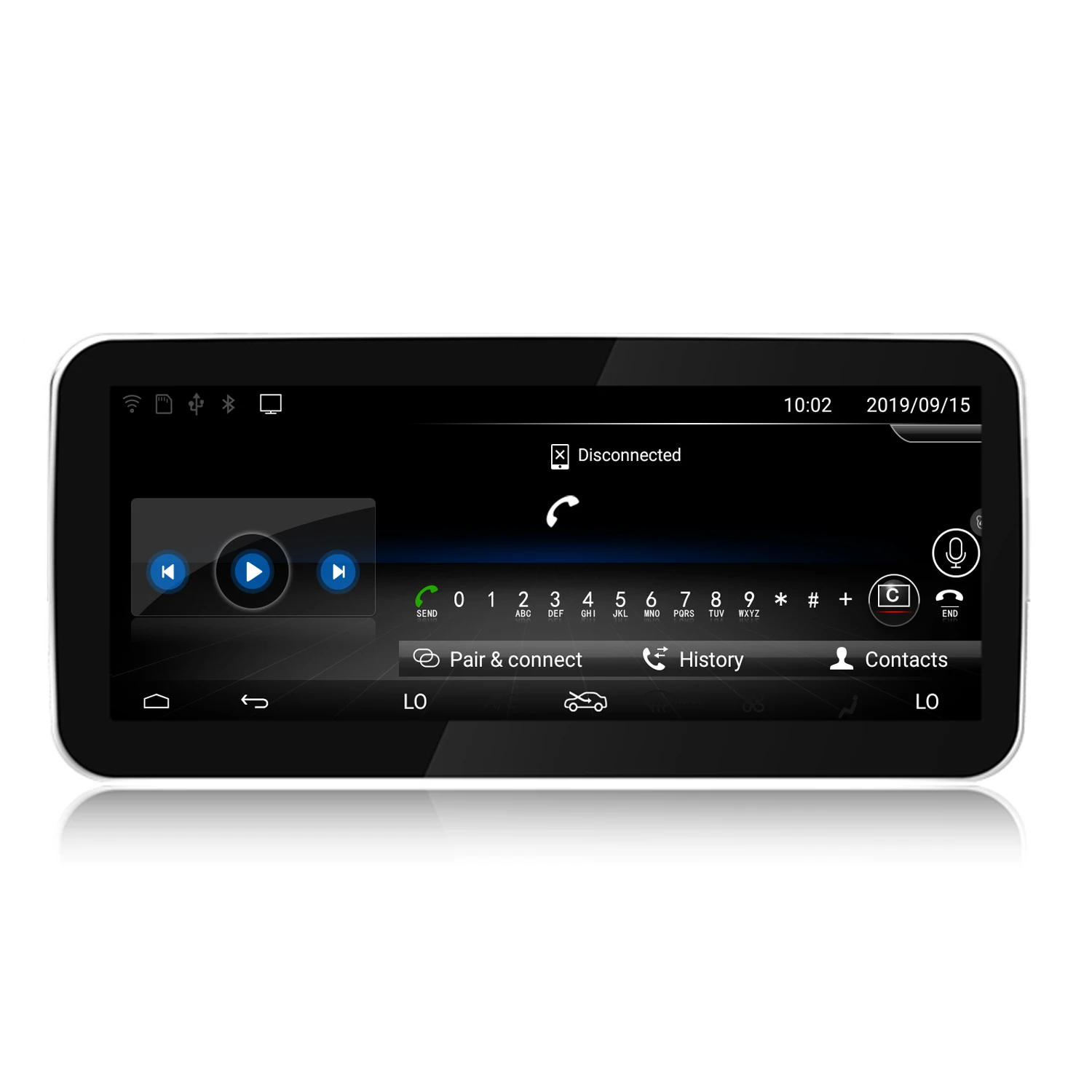 COIKA Android 8,1 система автомобиля ips сенсорный экран стерео для Mercedes Benz C GLC W204 W205 gps Navi Радио Google wifi SWC BT Музыка