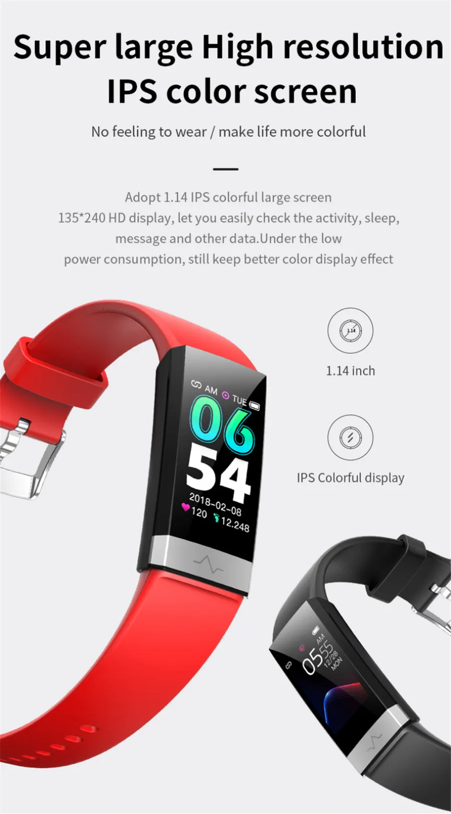 Смарт-браслет V19 ECG+ PPG+ HRV монитор сердечного ритма кровяное давление кислородный мониторящий сон Bluetooth фитнес-трекер Смарт-часы