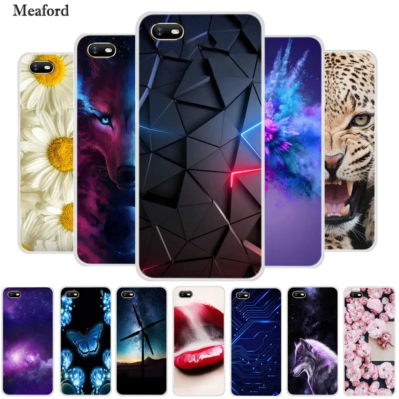 For OPPO A1K Case CPH1923 Bumper Silicone TPU Soft Phone Cover A 1K A1 K Cartoon funda | Мобильные телефоны и аксессуары