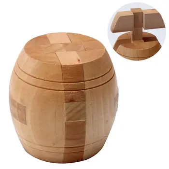 

Classic Wooden Puzzle Mind Brain Teasers Burr Puzzles Game Toys for Adults Children