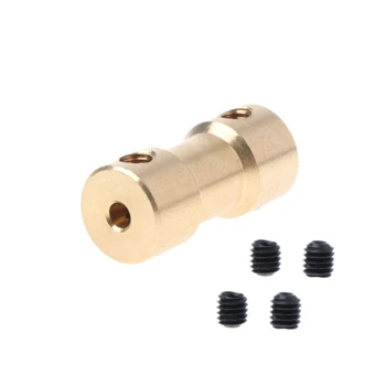

2-5mm Motor Copper Shaft Coupling Coupler Connector Sleeve Adapter US 35ED