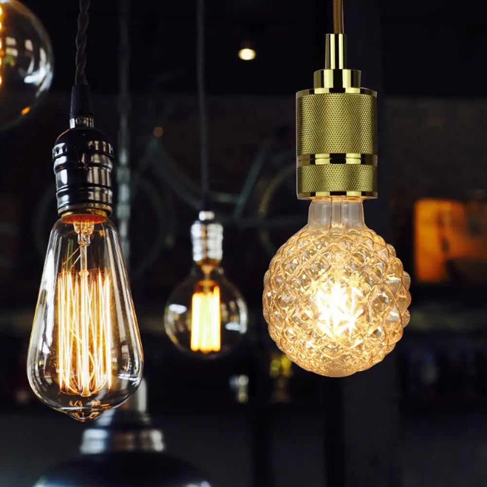Ретро Edison led светильник лампочка 220V 4W E27 G95 ананас Форма теплый белый светильник декоративный светодиодный лампы Винтаж Эдисон лампы