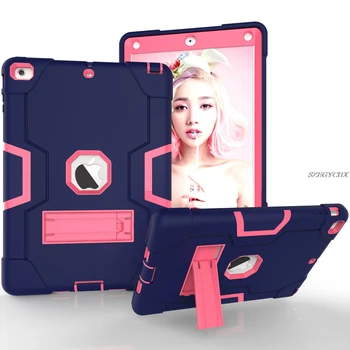 

For iPad Air 1 A1474 A1475 case Universal Hybrid Shockproof Protect Armor Tablet Case For apple iPad 5 case Smart Stand Cover