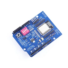 Carte de développement de bouclier sans fil Uart Wifi Esp8266 Esp-12e pour Circuits Arduino Uno R3(China)