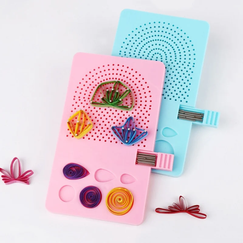 

Handmade Paper Quilling Winding Disk With 20pcs Steel Needles Diy Paper Crafts Tools Accessories Paper Art Craft Supplies