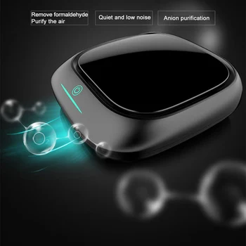 

Car Air Purifier Sterilization Negative Ion Disinfection Formaldehyde Purifier Oxygen Bar USB Charging Clean Air Freshener OZ60