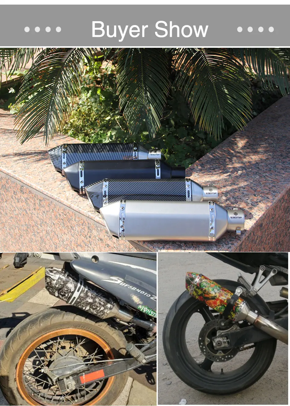 ZSDTRP шарф с принтом для выхлопная труба akrapovic Potorcycle Escape для Yamaha R1 ER6N CBR250R