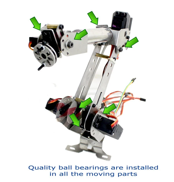 Fully-Assembled-6-Axis-Mechanical-Robotic-Arm-Clamp-for-Arduino-Raspberry-mor-Dhl-free-shipping-in