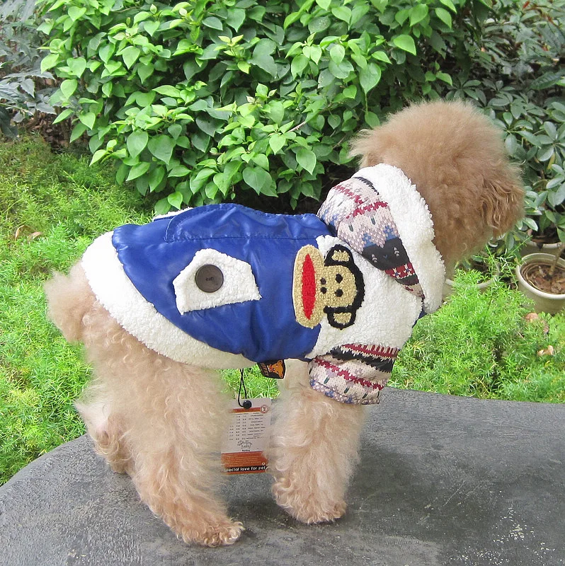 Pet Clothes Winter Large Dog Clothes Cotton-padded Clothes Golden Retriever Large Dog Clothes Labrador German Shepherd Pet Dog