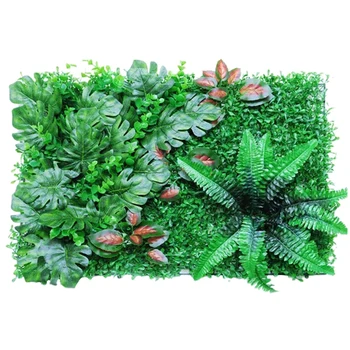 

Artificial Green Plant Mats Hedges,Greenery Wall Backdrop for Outdoor Garden Fence Privacy Sn and Indoor Wall Decor