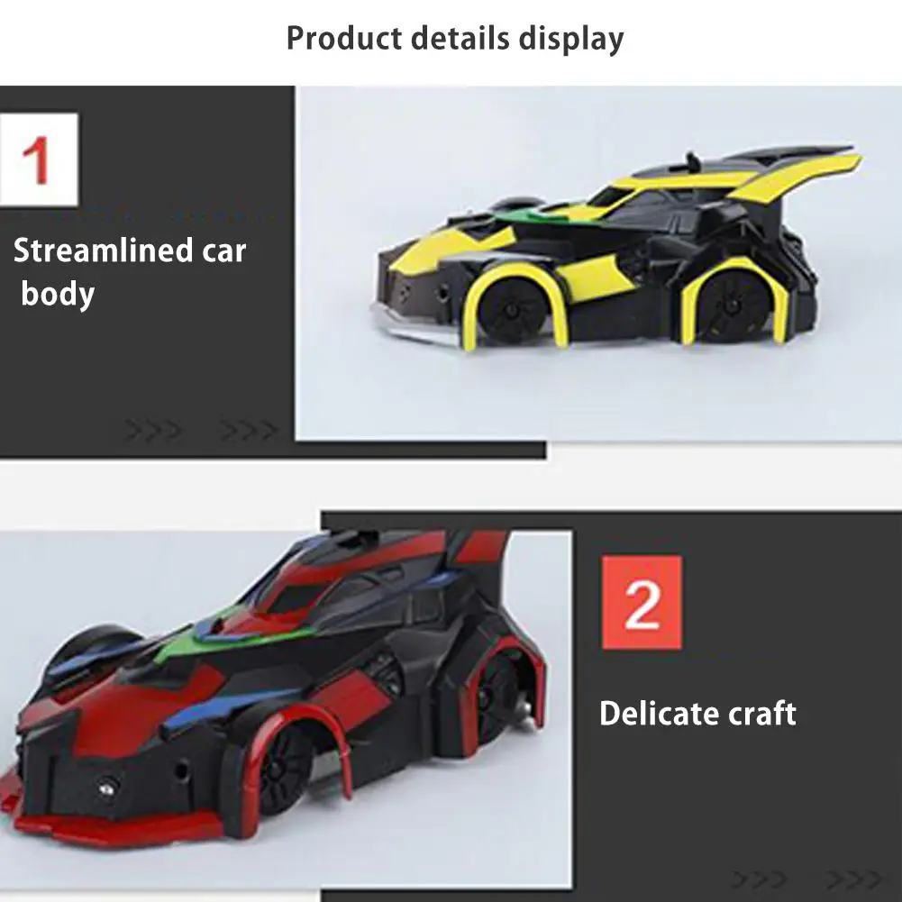 Kuulee 1:24, детский игрушечный автомобиль с дистанционным управлением, дрифт, трюк, игрушечный автомобиль, Электрический скалолазание, настенная модель, детский подарок на день рождения
