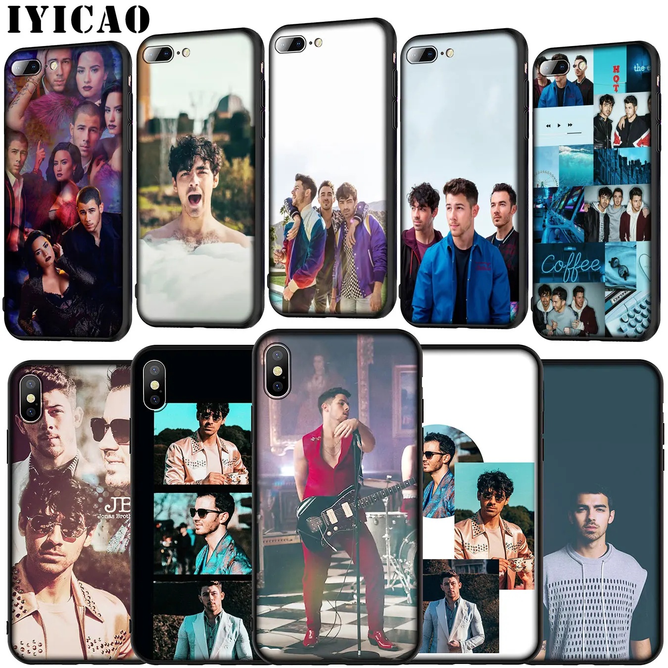 Чехол для телефона Kevin Joe Nick Jonas Brothers мягкий силиконовый чехол iPhone 11 Pro XR X XS Max 6 6S 7 8