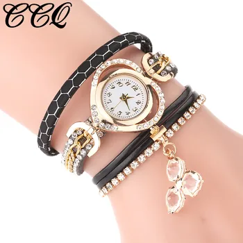 

Luxury Bracelet Women Watches Crystal Diamond Fashion Quartz Wristwatch Clock Ladies Vintage Watch Female Gift relogio feminino