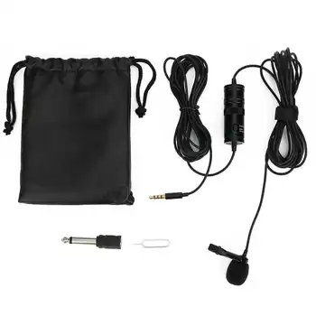 

Collar Clip Microphone for Smart Phone Interview Live Recording Photograph Supplies