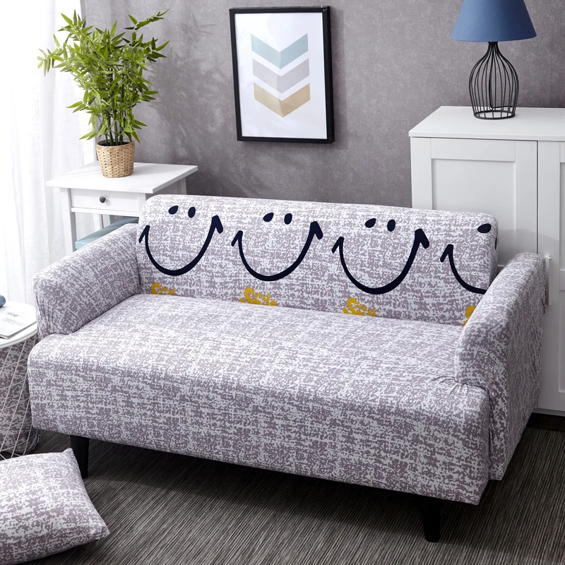 Милые коты спандекс чехлы для диванов милые коты шаблон чехол для секционного дивана все включено диване крышка мебель протектор