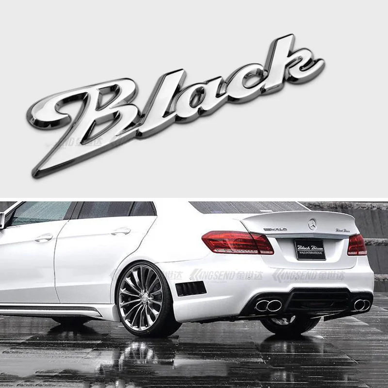 1 шт. 3D металлический значок эмблема для бокового крыла автомобиля Mercedes Benz E