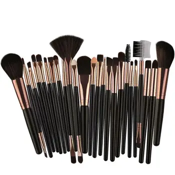 

25PCS Makeup Brushes Small Floral Cheap Makeup Brush Foundation Multifunction Brush Set Combination Makeup Full of Kit Set Y2L4