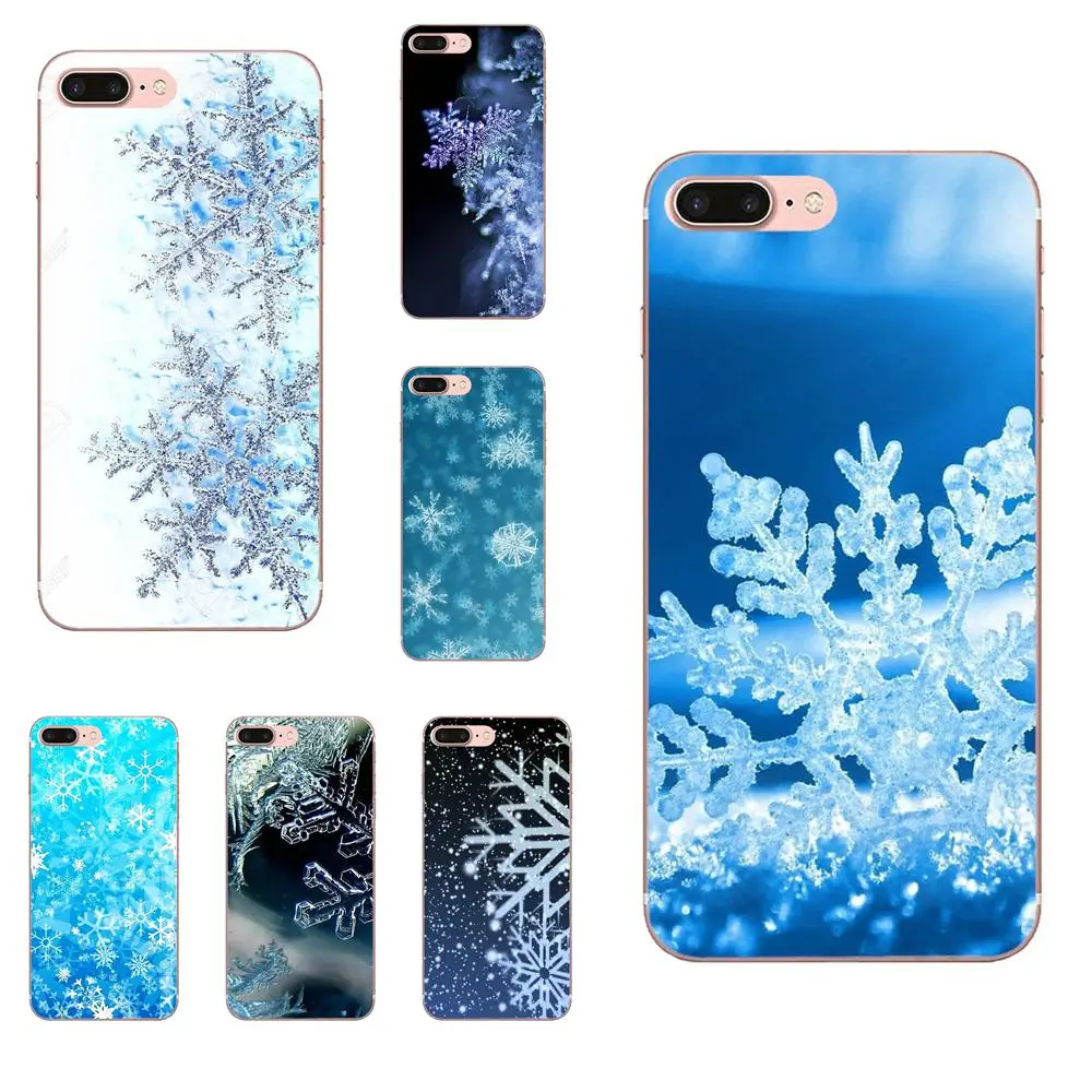 

Winter Pattern Snowflakes Beautiful For Xiaomi Redmi Mi 4 7A 9T K20 CC9 CC9e Note 7 9 Y3 SE Pro Prime Go Play Soft Covers Capa