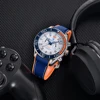 PAGANI DESIGN New Japan VK64 Men Quartz Watch Waterproof 100M Ceramic Bezel Chronograph Stopwatch Luminous Pointer Watch for Men 4