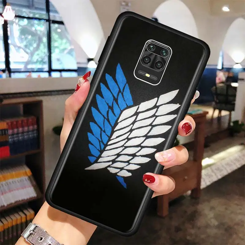 Anime attack on Titan Phone case for Xiaomi Redmi Note 7 8 9 Pro 8T 9S 6 6A 7A 8A 9A 9C K20 K30 Pro Black Silicone Soft Cover Anime attack on Titan Phone case for Xiaomi Redmi Note 7 8 9 Pro 8T 9S 6 6A 7A 8A 9A 9C K20 K30 Pro Black Silicone Soft Cover